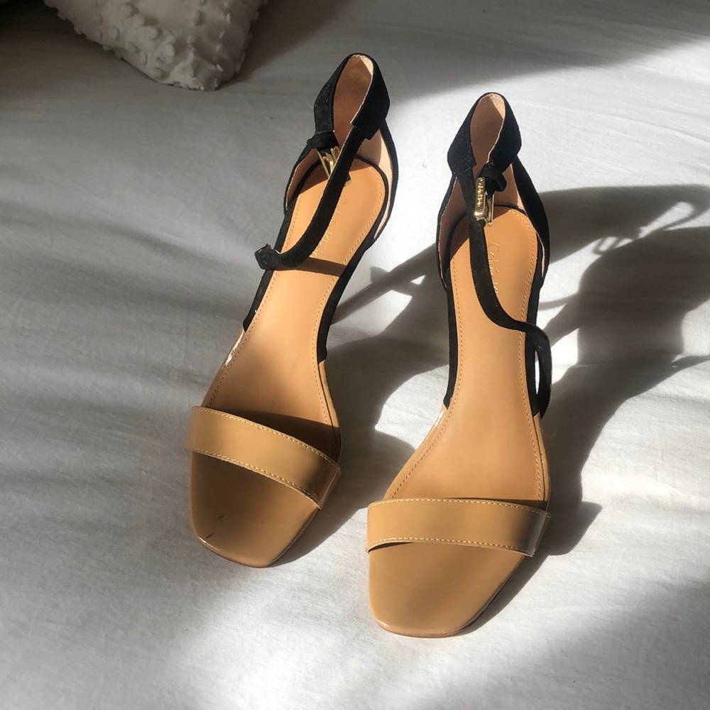 Calvin Klein Shanti Patent/Suede shoes